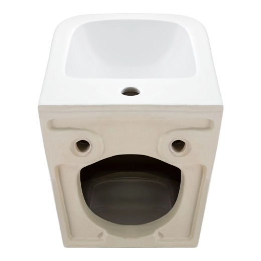 Биде подвесное Qtap Tern 500x360x320 White (QT17551303GW) - 4