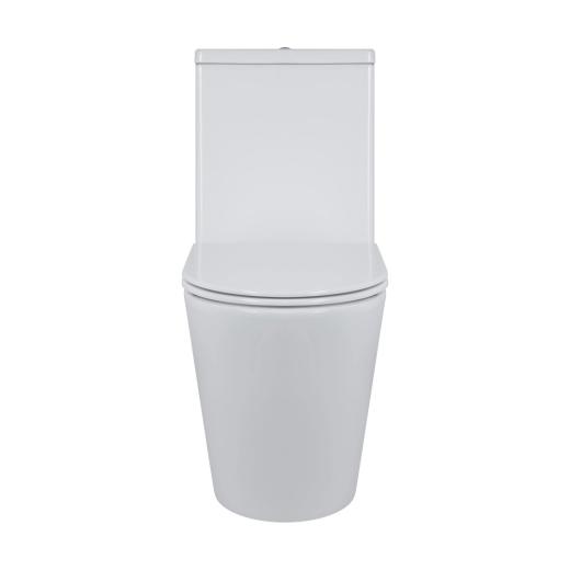 Унітаз підлоговий Qtap Swan Ultra Quiet із сидінням Soft-close 640x360x835 White (QT16222182TW) - 2