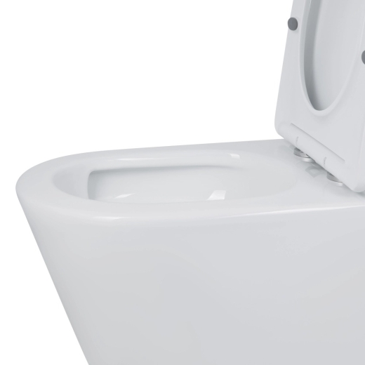 Унітаз підлоговий Qtap Swan Ultra Quiet із сидінням Soft-close 640x360x835 White (QT16222182TW) - 6