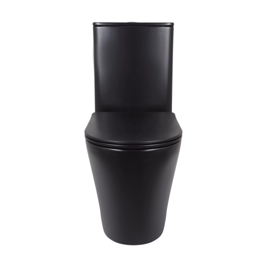 Унітаз підлоговий Qtap Scorpio Ultra Quiet із сидінням Soft-Close Matt Black (QT14226088AMB) - 2