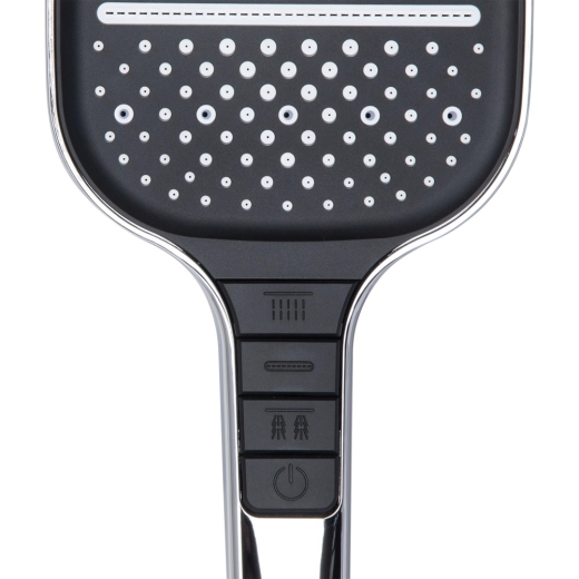 Лійка для ручного душу Qtap Rucni 130x130 Chrome (QTRUC125CRM45956) - 2