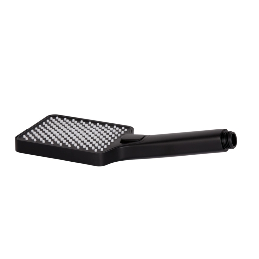 Лійка для ручного душу Qtap Rucni 140x95 прямокутна Black Matt (QTRUC125BLM45959) - 2