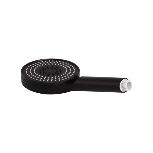 Лійка для ручного душу Qtap Rucni D 130 округла Black Matt (QTRUC125BLM45951) - 2