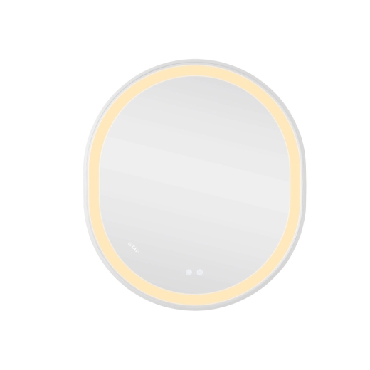 Дзеркало з LED-підсвічуванням Qtap Gemini 800х700 Touch, з антизапотіванням, з димером, Reverse (QT2578R8071W) - 4