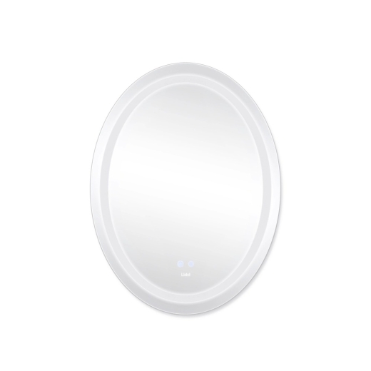 Зеркало с LED-подсветкой Lidz Vida 800х600 Touch, с антизапотеванием, с диммером (LD78LF6080) - 3