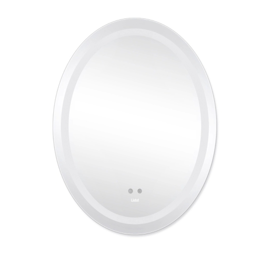 Дзеркало з LED-підсвічуванням Lidz Vida 700х500 Touch, з антизапотіванням, з димером (LD78LF5070) - 2