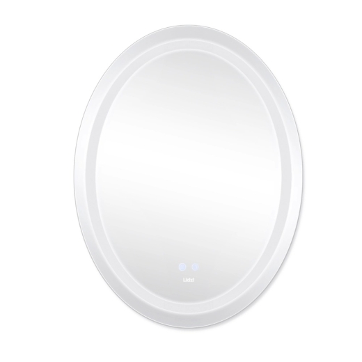 Дзеркало з LED-підсвічуванням Lidz Vida 700х500 Touch, з антизапотіванням, з димером (LD78LF5070) - 3