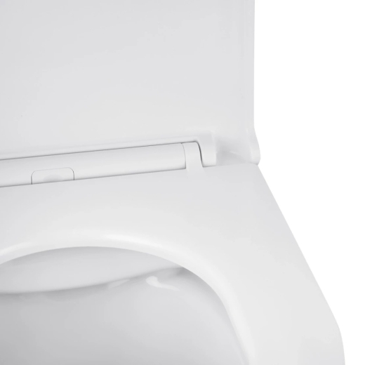 Комплект 4в1: Інсталяція Grohe Rapid SL 3в1 38772001 + Унітаз безободковий Kroner Harz WHI493736 RIMLESS з сидінням Slim Duroplast / Soft-close / Quick relase KH493736WHIR (CV033817) - 6