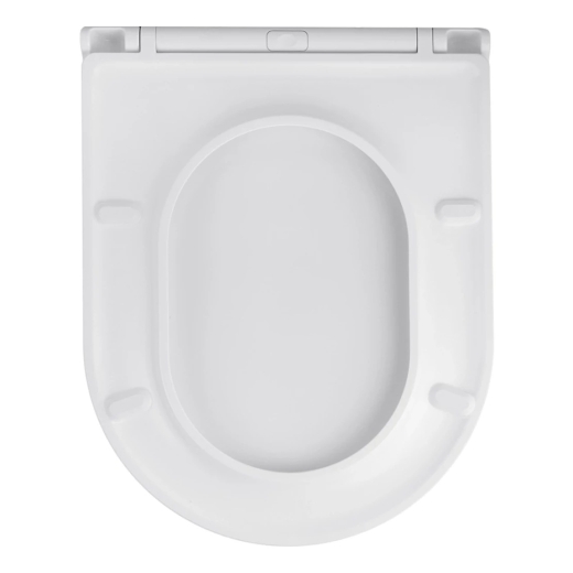 Комплект 4 в 1: Інсталяція GROHE Solido 3 в 1 3884966Q + Унітаз безободковий Kroner Armada WHI513636 RIMLESS з сидінням Slim Duroplast / Soft-close / Quick relase KA513636WHIR (CV0339 - 10