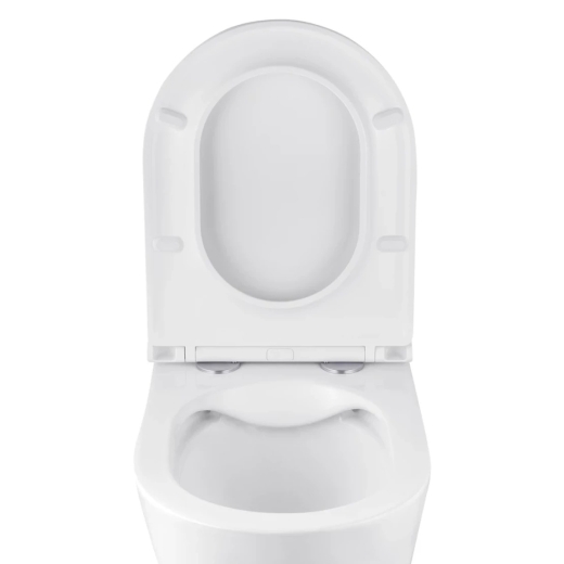 Комплект 4 в 1: Інсталяція GROHE Solido 3 в 1 3884966Q + Унітаз безободковий Kroner Armada WHI513636 RIMLESS з сидінням Slim Duroplast / Soft-close / Quick relase KA513636WHIR (CV0339 - 8