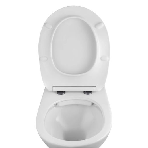 Комплект 4 в 1: Інсталяція GROHE Solido 3 в 1 3884966Q + Унітаз безободковий Kroner Oker WHI533536 RIMLESS з сидінням Slim Duroplast / Soft-close / Quick relase KO533536WHIR (CV0338 - 8