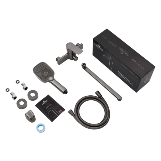 Смеситель для ванны Kroner KRP Makon GRP070 (CV033861) - 8