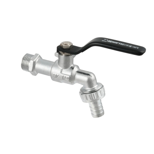 Кран шаровый поливочный Raftec PN40 НН 1/2" KP01 RAF55731 - 2