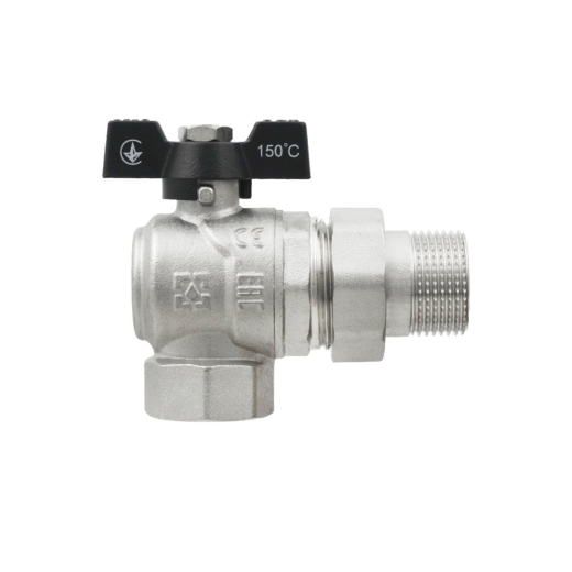 Кран шаровый Raftec BLACK DN20 ВН 3/4" бабочка DRBS2-U RAF67753 - 2