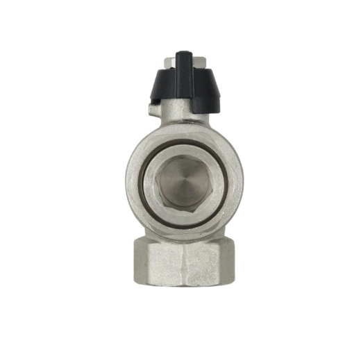 Кран кутовий з накидною гайкою Raftec PN40 ВВ 3/4" метелик DRBZ2 (RAF43597) - 3