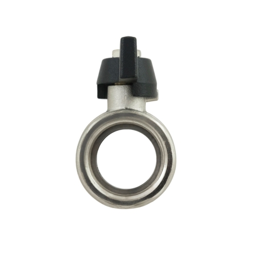 Кран шаровый Raftec BLACK PN40 НВ 1/2" бабочка DRB11 (RAF39499) - 4