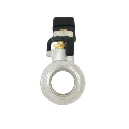 Кран шаровый Raftec BLACK PN40 НВ 1/2" ручка DRH11 (RAF50402) - 2