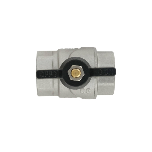 Кран шаровый Raftec BLACK PN40 ВВ 1" бабочка DRB3 (RAF51389) - 4