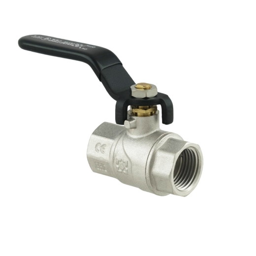 Кран шаровый Raftec BLACK PN40 ВВ 1/2" ручка DRH1 (RAF50620) - 1