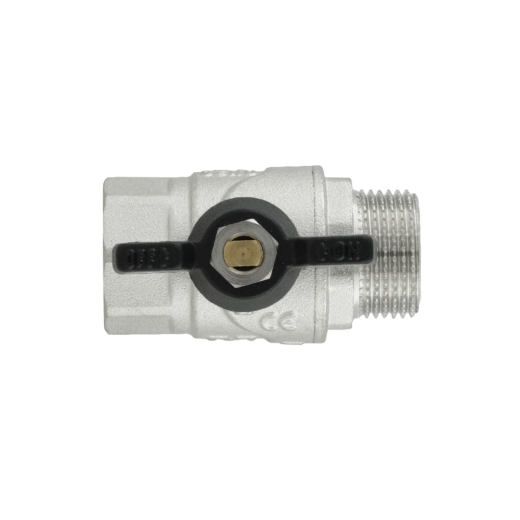 Кран шаровый Raftec BLACK PN20 НВ 3/4" бабочка DRB21 (RAF50230) - 2