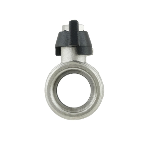 Кран шаровый Raftec BLACK PN20 НВ 3/4" бабочка DRB21 (RAF50230) - 3