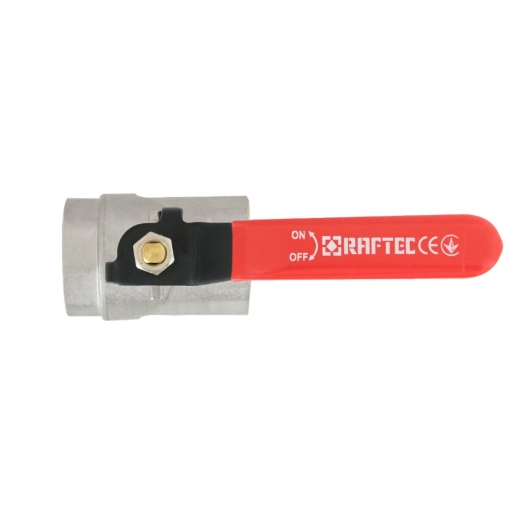 Кран шаровый Raftec RED PN40 ВВ 1" ручка CBH-03 (RAF39515) - 3