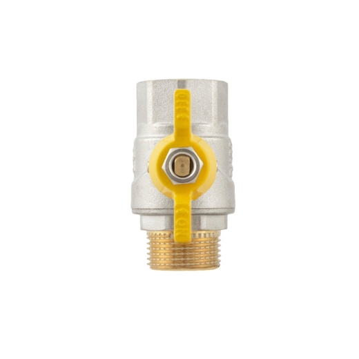 Кран шаровый Raftec YELLOW DN20 3/4" НВ бабочка GRB21 (RAF53772) - 3