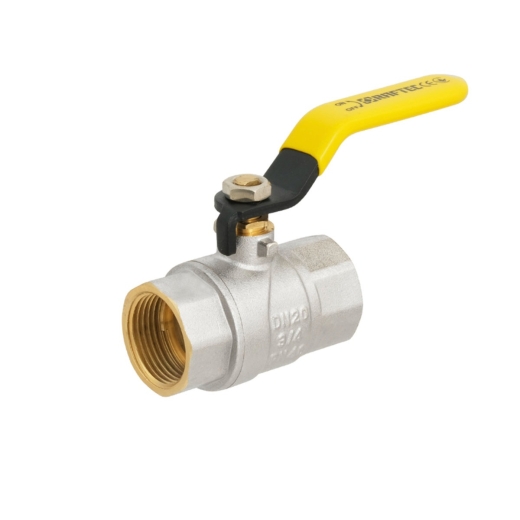 Кран шаровый Raftec YELLOW DN20 3/4" ВВ ручка GRH2 (RAF43574) - 3