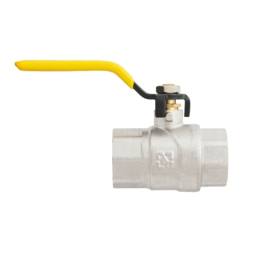 Кран шаровый Raftec YELLOW DN20 3/4" ВВ ручка GRH2 (RAF43574) - 5