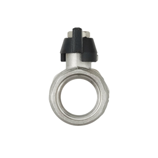 Кран шаровый с американкой Raftec BLACK PN40 ВН 3/4" бабочка DRBS2 (RAF21648) - 3