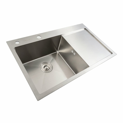 Кухонна мийка нержавійка Platinum Handmade 78*48 L (PLA000041330) - 2