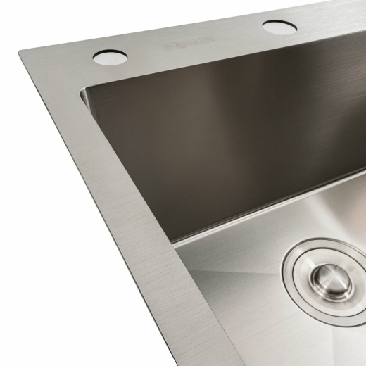 Кухонна мийка нержавійка Platinum Handmade 78*48 L (PLA000041330) - 5