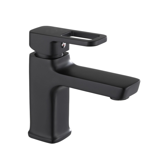 Смеситель для раковины Lidz Wawel 001 Black (LDWAW001BLA45392) - 1