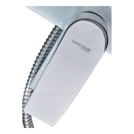 Змішувач для ванни Mixxus Magnum 009 Euro White/Chrome (MI6203) - 3