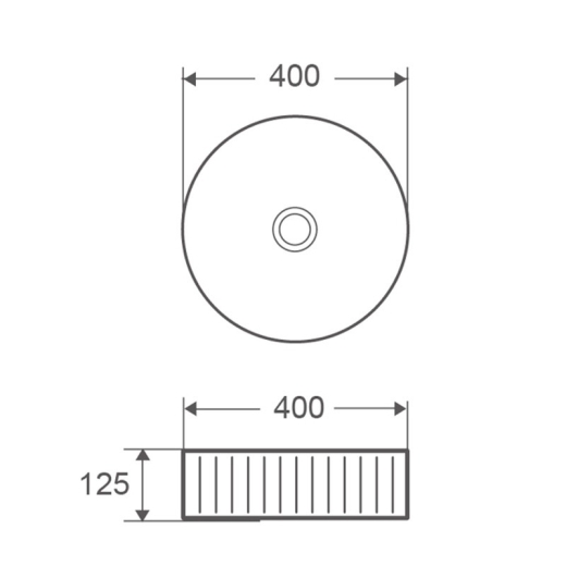 Раковина Mixxus Wave-0101 (MP6491) - 2