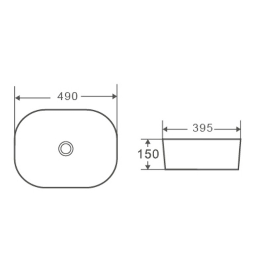 Раковина Mixxus Premium Diverse-0101 (MP6484) - 2