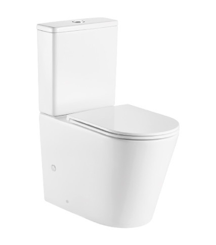 Унітаз-компакт Mixxus Premium Bevel-0402-R система змиву RIMLESS (MP6474) - 1