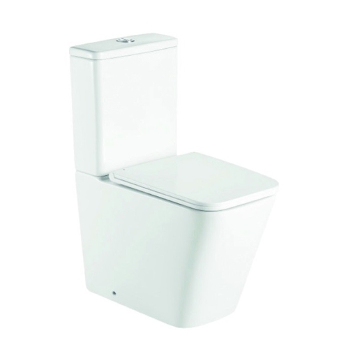 Унітаз-компакт Mixxus Premium Quadro-0401-R система змиву RIMLESS (MP6457) - 1
