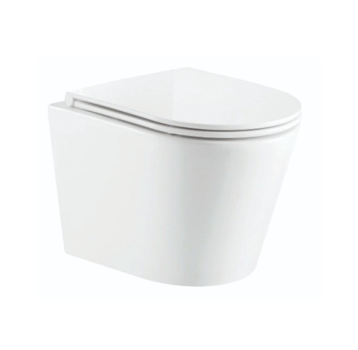Унітаз підвісний Mixxus Premium Bevel-0301-T3 система змиву Tornado 3.0 (MP6472) - 1