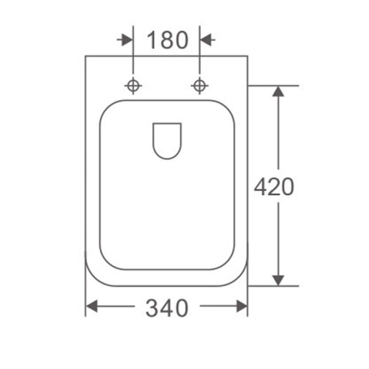 Унитаз подвесной Mixxus Premium Quadro-0301-R система смыва Rimless (MP6452) - 5