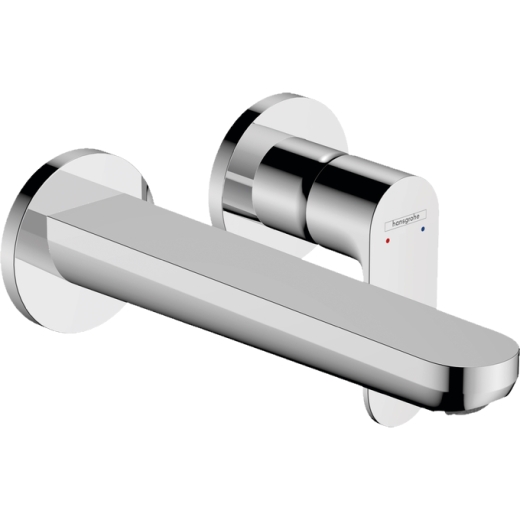 Смеситель для раковины с сливным гарнитуром Hansgrohe Rebris S, хром (72528000) - 1