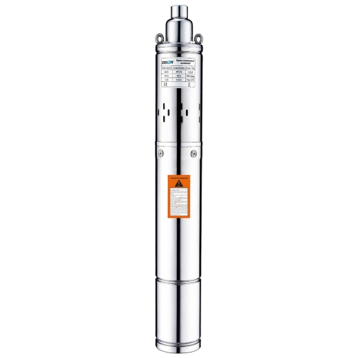 Насос глибинний шнековий Zegor 0.75kw H150м Q3м³/г кабель 10м (4QGD1.2-100-0.75-10M) - 1