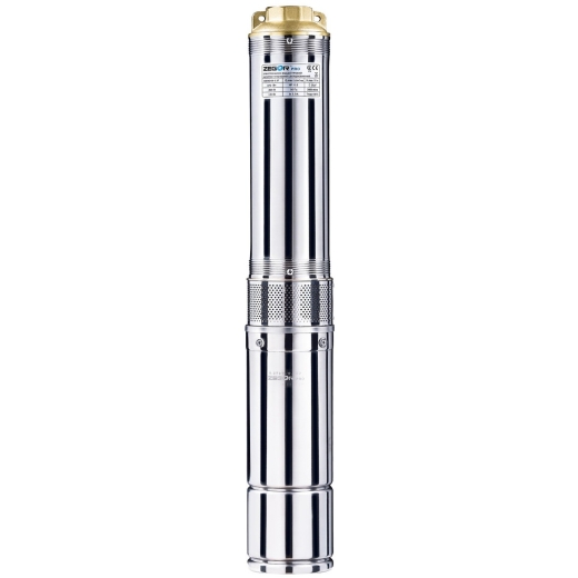 Насос глубинный центробежный Zegor 2,2kw H110м Q11м³/г кабель 2м (4SRM818-2.2) - 1