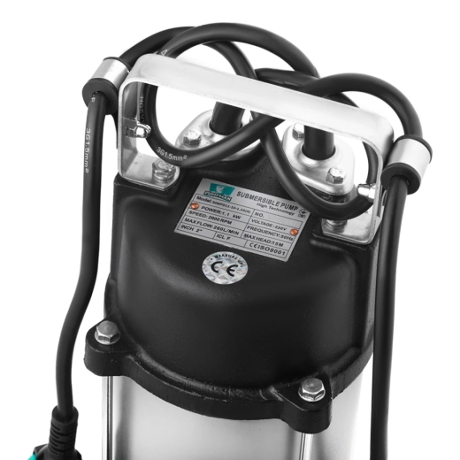 Насос фекальный Pumpman 50WFD11-10-1.1G(A) Нmax 15 м Qmax 17 куб,м 1100В т алюминий (CV033201) - 3