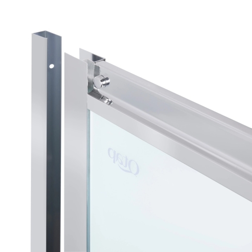 Душова кабіна Qtap Pisces CRM107-9SP5, квадрат, 75-90x75-90, скло 5мм Pear, регул. профіль, розсув., без піддону (PISCRM1079SP5) - 3