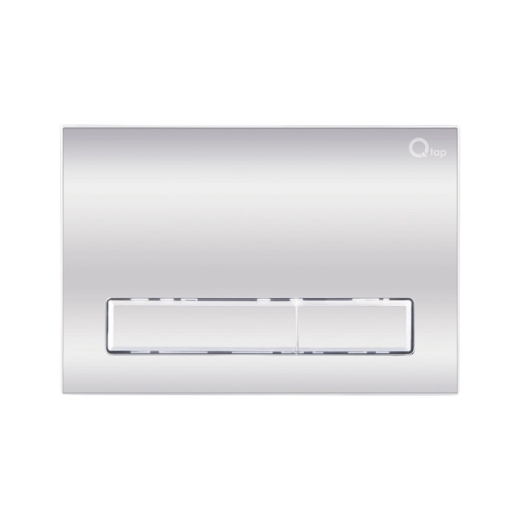 Комплект: Qtap Crow Ultra Quiet унітаз підвісний QT05335171W + Nest комплект інсталяції 4в1 (лінійна клавіша Chrome) QT0133M425 + M08381CRM (QT05335171W45132) - 2