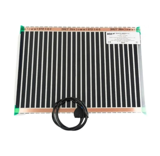 Пленочный нагревательный мат для зеркал Devi Devifoil Mirror 70 Вт, 230 В, 0,71x0,5 м (62000002) - 3