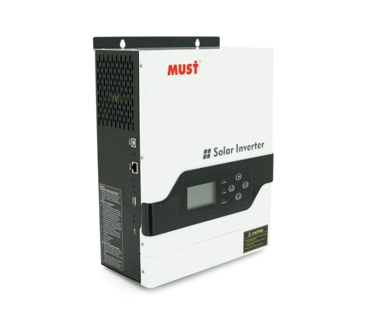 Гібридний інвертор MUST PV18-1512VPM, 1500W, 12V, струм заряду 10/20A, 160-275V, MPPT (PV18-1512VPM) - 1