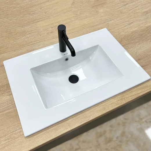 Умивальник врізний VBI Ferrara 70 White (VBI-018013) - 1