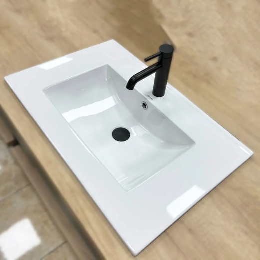 Умивальник врізний VBI Ferrara 70 White (VBI-018013) - 3